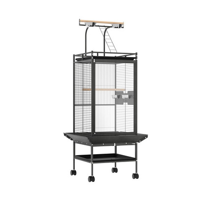 Bird Cage Large Cages 155cm Parrot Aviary Stand-Alone Budgie Wheels Castor