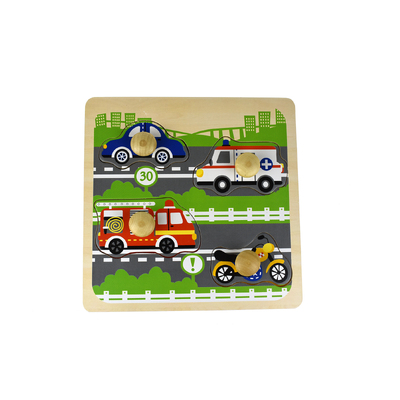 Traffic Large Peg Puzzle