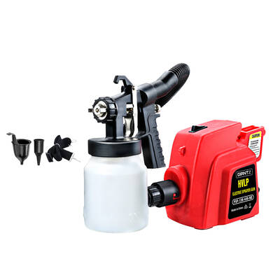 NEW GIANTZ 3-Way Nozzle Electric Paint Sprayer Gun HVLP DIY Spray Station 450W