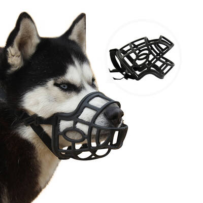 Soft Baskerville Dog Muzzle Pet Mask Bark Bite Training Treat Friendly Size XXL