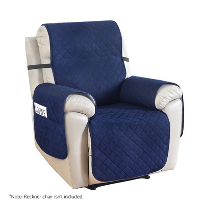 Recliner Chair Cover 100% Water Resistant Navy