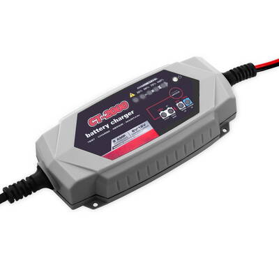 Smart Battery Charger 2A 12V 6V Automatic SLA AGM Car Truck Boat Motorcycle Caravan