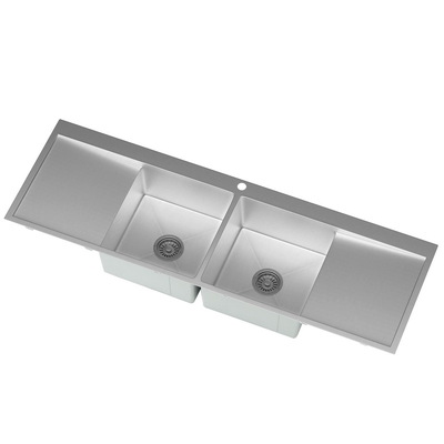 Versatile Stainless Steel Kitchen Sink - Under/Top/Flush Mount