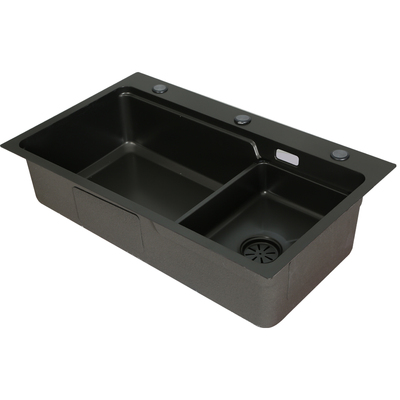 Kitchen Sink Basin Stainless Steel Under/Top/Flush Mount Bowl 750X450MM