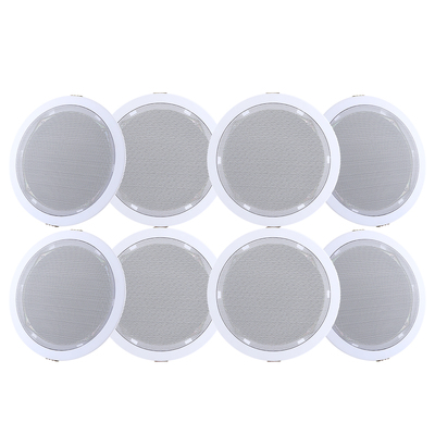 6''Ceiling Speakers In Wall Speaker Home Audio Stereos Tweeter 8pcs