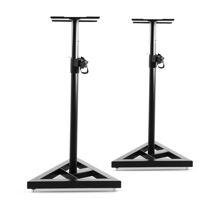 Speaker Stand 67-120cm Adjustable Height Surround Sound Studio Home 2pcs