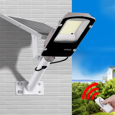 386 Led Solar Street Light Flood Motion Sensor Remote