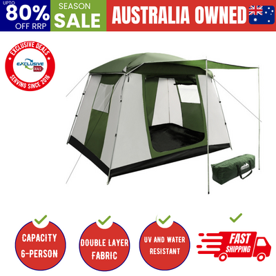 Camping Tent 6 Person Tents Family Hiking Dome