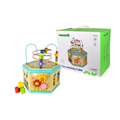 7 In 1 Activity Cube Hexagon