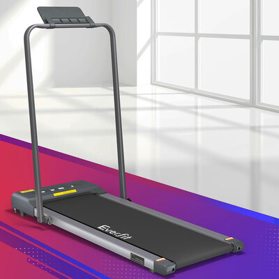 Treadmill Electric Walking Pad Home Gym Office Fitness 380mm Grey