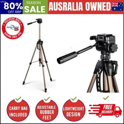 Weifeng 160cm Dual Bubble Level Camera Tripod 