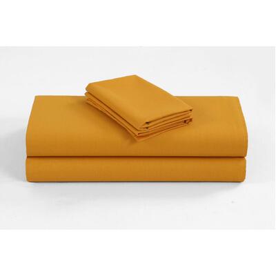 1200TC Organic Cotton Single Sheet Sets Musterd