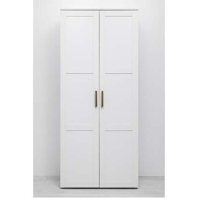 Universal Storage Cupboard - Hamptons - Deco Gold Handle