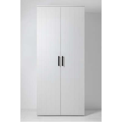 Universal Storage Cupboard - Vj Panel - Deco Black Handle