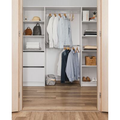 2M Walk In Wardrobe Kit - Classic