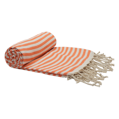 Turkish Cotton Towel - Coral