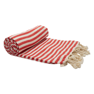 Turkish Cotton Towel - Cherry