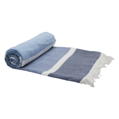 Turkish Cotton Towel - Sky