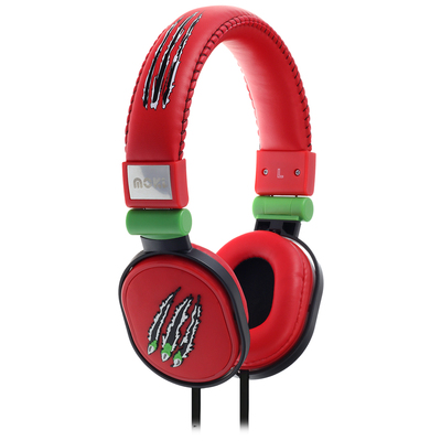 Popper - Claw Red Soft Cushioned Premium Dj Style Headphone