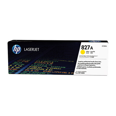 Hp #827A Yellow Toner Cf302A