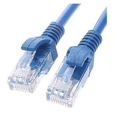 CAT5e 1m Blue RJ45 Ethernet Patch Cord