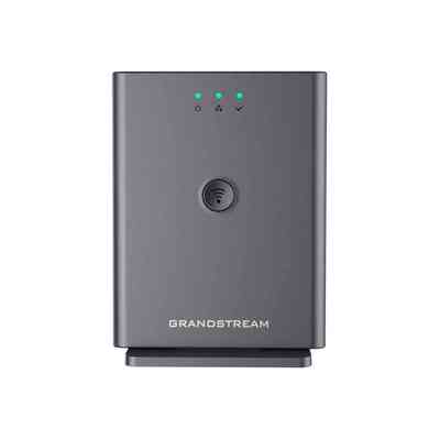 Base Station, Pairs W/ 5 Dp Series Dect Handsets, Range Up To 400 Meters