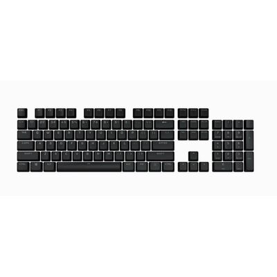 Pbt Double-Shot Pro Keycaps - Onyx Black Keyboard