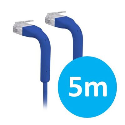 Ubiquiti Patch Cable With Both End Bendable Rj45 5M - Blue