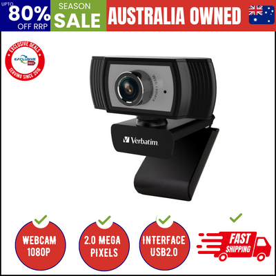 1080P Full Hd Webcam With 2.0 Mega Pixels, Compatible With Windows, Android