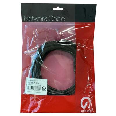 Cat6 24 Awg Patch Lead Black 15M