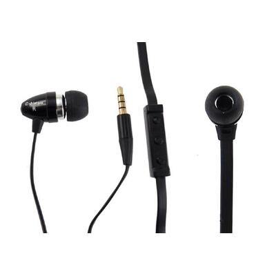 Stereo Earphone & Microphone Flat Cable (tangle free technology)