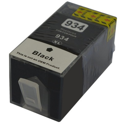 HP Compatible 934XL C2P23AA Black Compatible Inkjet Cartridge