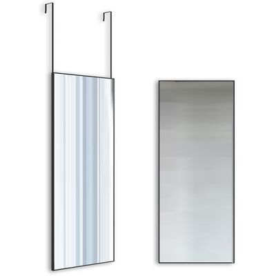 Full-Length Mirror Long Standing For Bedroom And Bathroom (106 X 35 Cm, Black)