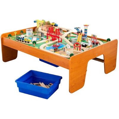 Ride Around Train Set And Table For Kids