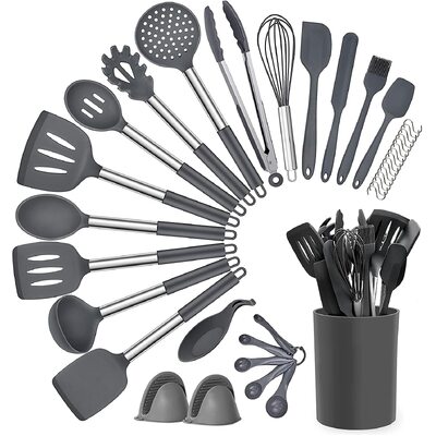 20 Pcs Silicone Cooking Utensil Set for Kitchen BPA Free