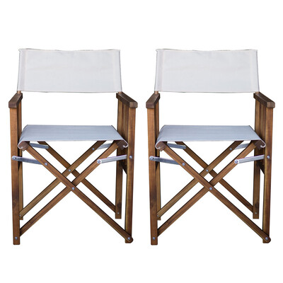 Set  Of 2 Director Chairs