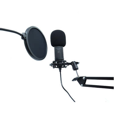 Usb Mic Kit Usb Microphone Shock Mount Boom Arm Pop Filter