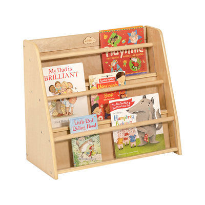 Single Side Toddler Bookcase With Transparent Acrylic Board