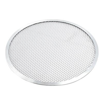 10-Inch Round Seamless Aluminium Nonstick Commercial Grade Pizza Screen Baking Pan