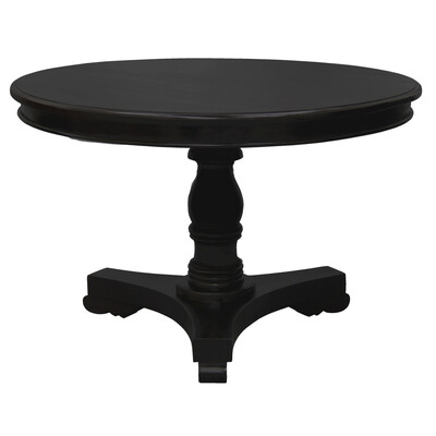 Tasmania Round Dining Table 120 Cm (Chocolate)