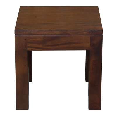 Solid Timber Lamp Table (Mahogany)