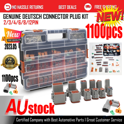 Au 1000 Pcs Deutsch Dt Connector Kit Contacts 1100Pcs Upgrade