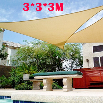 Heavy Duty Waterproof Sun Shade Sail 320Gsm Hdpe