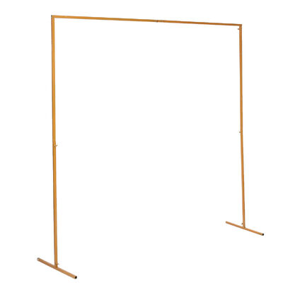 Gold Wedding Arch Flower Display Stand 2.2M