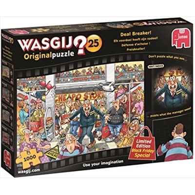 Wasgij 1000 Piece Puzzle - Original Deal Breaker