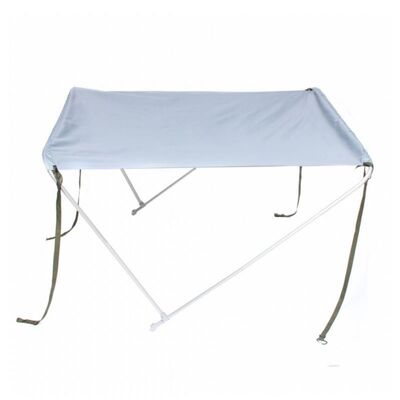 White Boat Foldable Anti-Uv Tent Sunshade Awning Bimini Top Canopy Cover