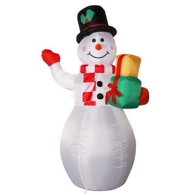 1.5m Snowman Christmas Inflatable LED Light FS-INF-03