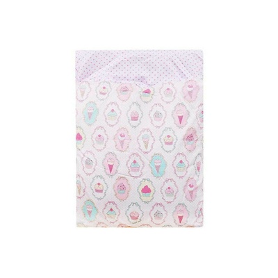 Pet Sleeping Bag (L Size Pink Ice Cream)