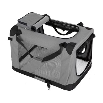 Portable Pet Carrier-Model 1-M Size Grey