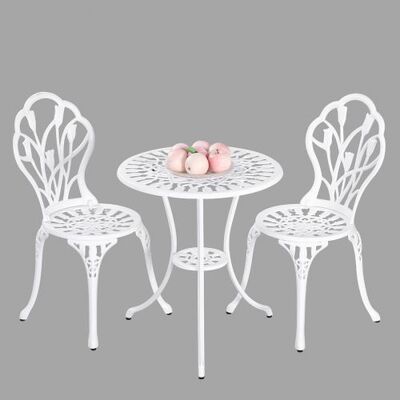 2-Seater Dominique Cast Aluminium Bistro Set